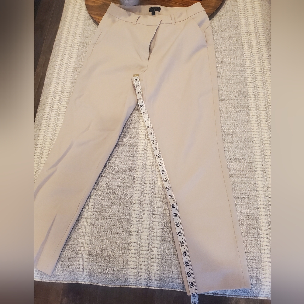 WHBM tan slacks size 8